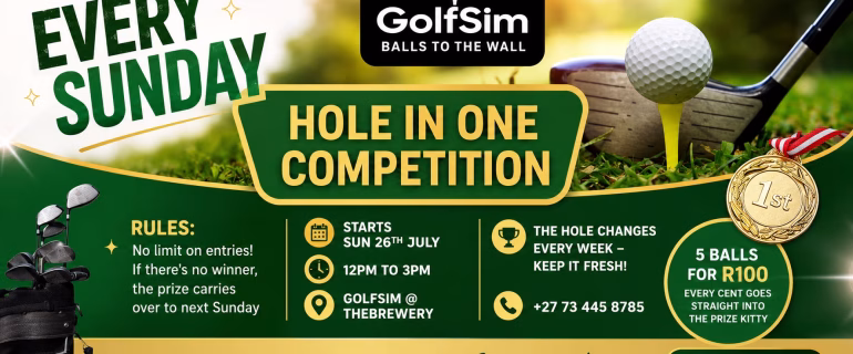 Hole in 1 competetion