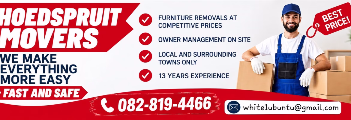Hoedspruit Movers
